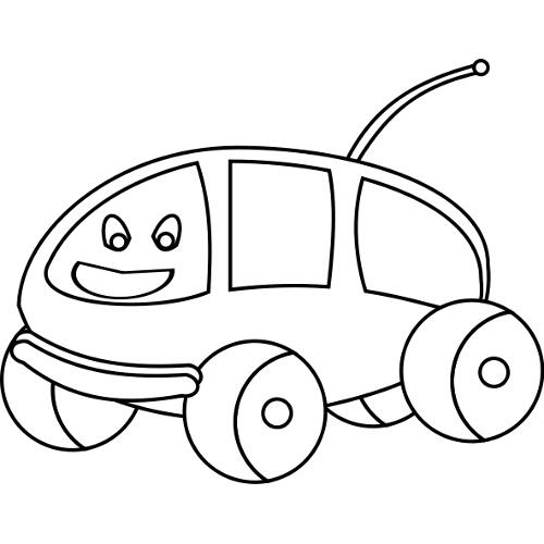 Bajkowe auta - camper - bajkowy van