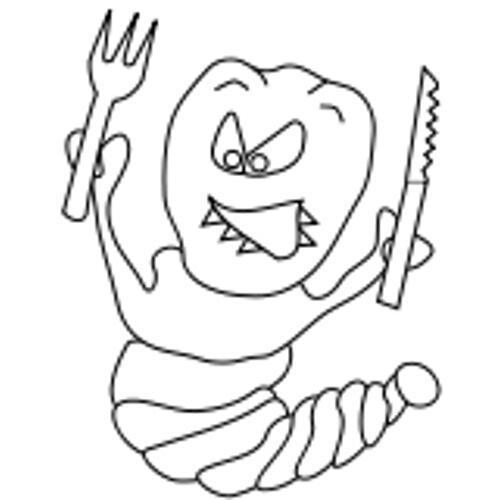 Kolorowanka – bajkowa g�sienica