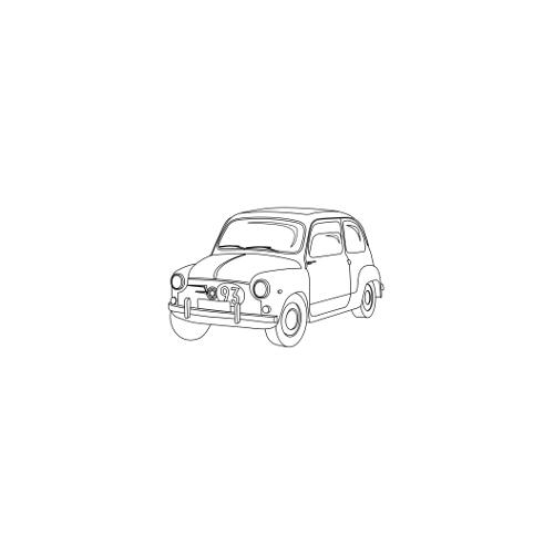 Kolorowanki - auto mini