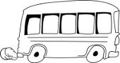 Kolorowanka - bajkowy autobus