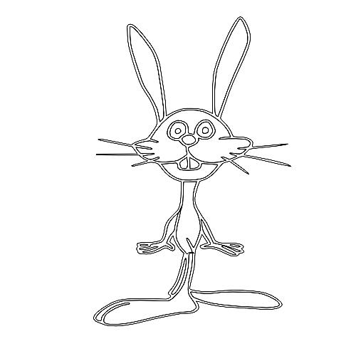 Kolorowanki - zaj�czek