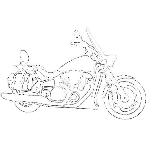 Kolorowanki motor 15