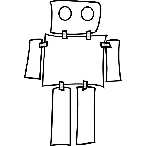 Kolorowanka robot 15