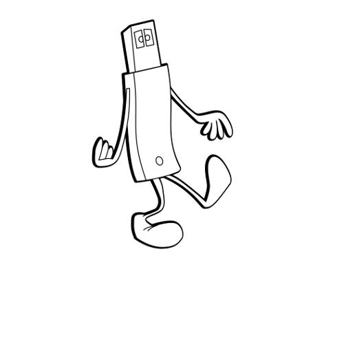 Kolorowanki roboty - robot 22