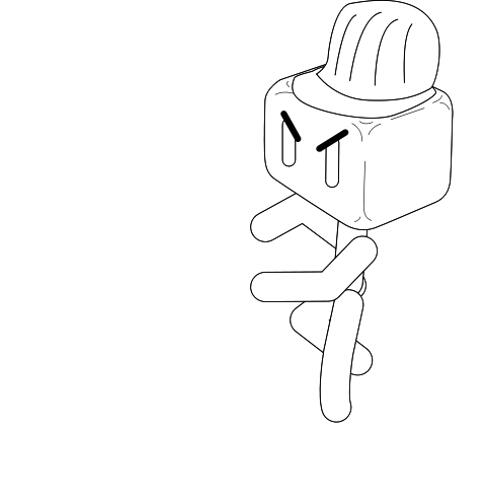 Kolorowanki roboty - robot 9