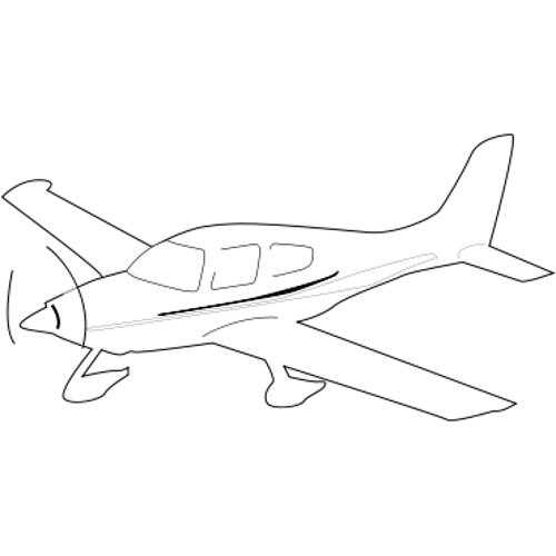 Kolorowanka - samolot 11