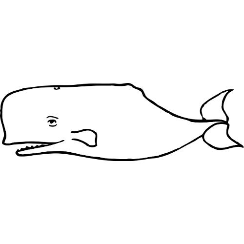 Wieloryb do pokolorowania