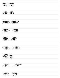 Jak narysowa oczy