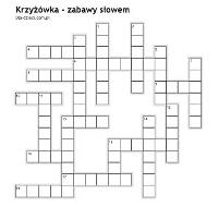 Krzy��wki zabawy s�owem - 20