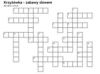 Krzy��wki zabawy s�owem - 8