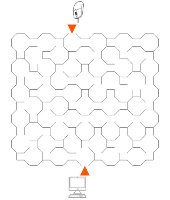 Labirynty osmiok�tne �atwe mysz komputer