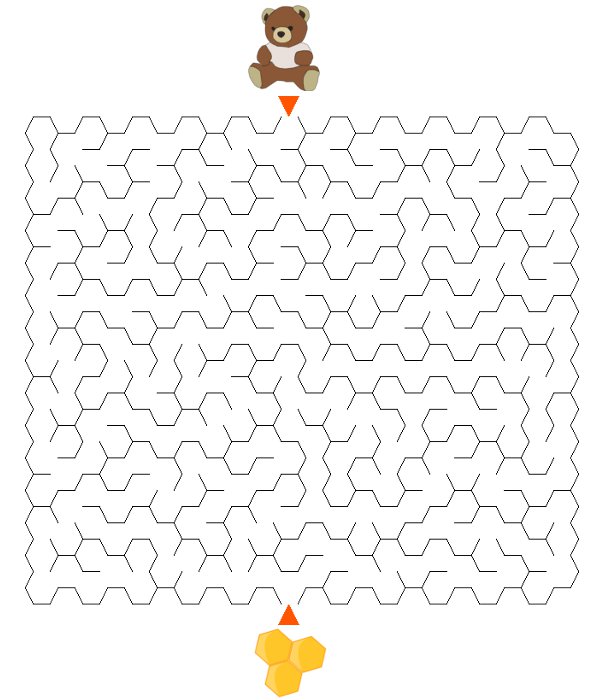 Labirynty do wydruku �rednio trudne - mi�