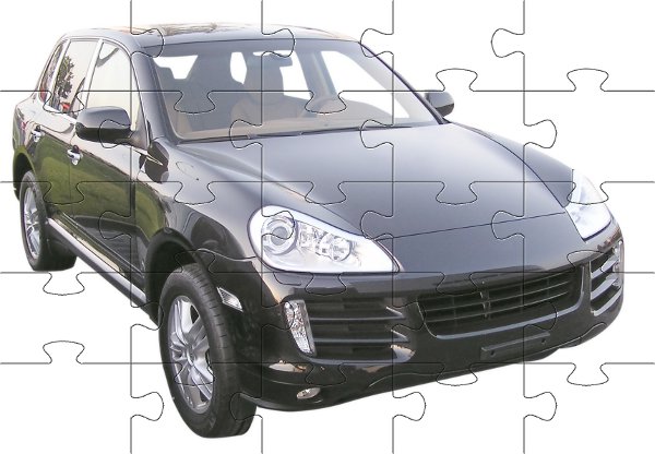 Puzzle auta - auto