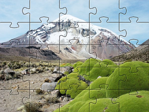 Puzzle krajobrazy - gra