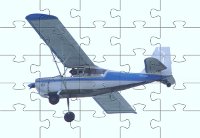 Puzzle do druku - samolot